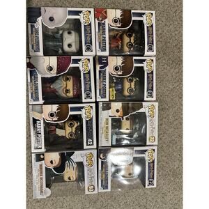 Lot of 8 Harry Potter Funko Pop Dumbledore Voldemort Ron Weasley Neville Minerva